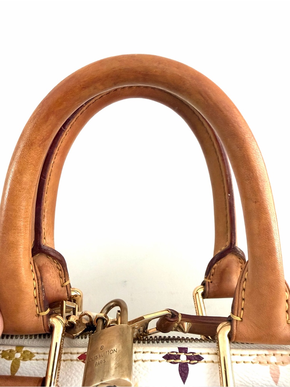 LOUIS VUITTON Multicolore Alma GM Murakami White M40441 - Picture 7 of 11